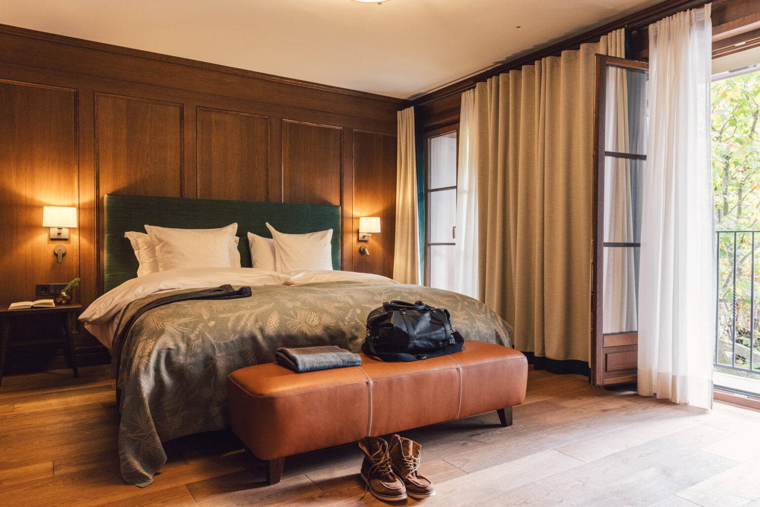 Zimmer "Taube Classic" im Posthotel Taube in Schruns