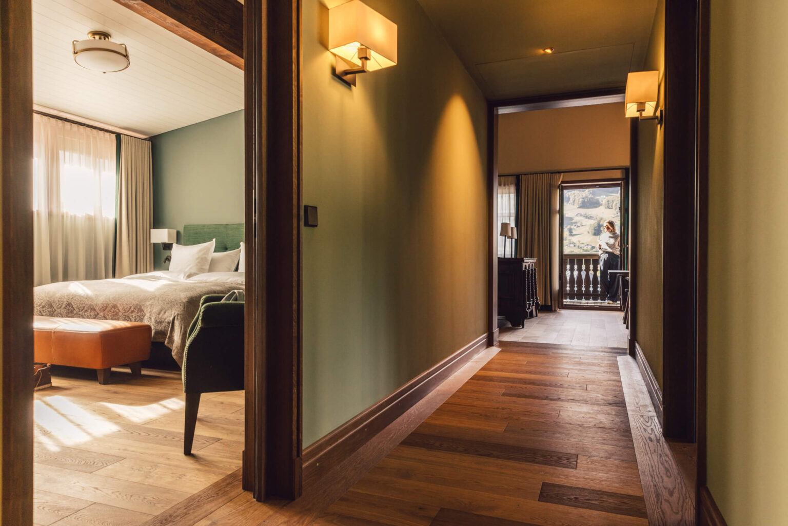 Suite "Adler Suite" im Posthotel Taube in Schruns