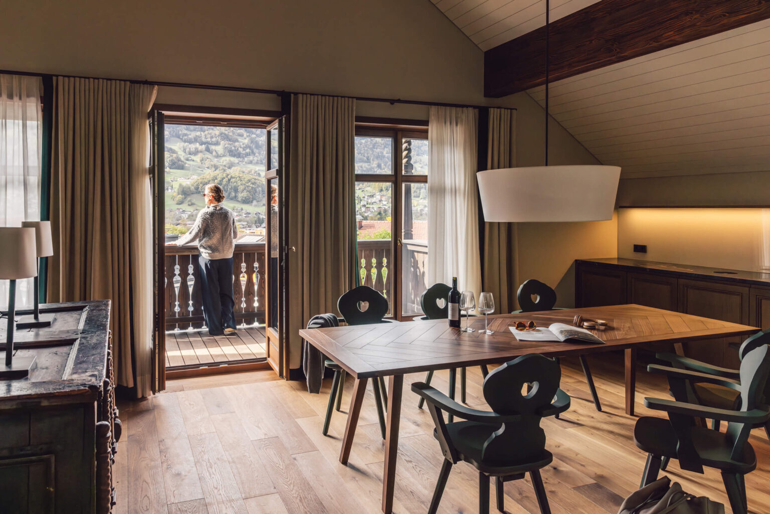 Suite "Adler Suite" im Posthotel Taube in Schruns