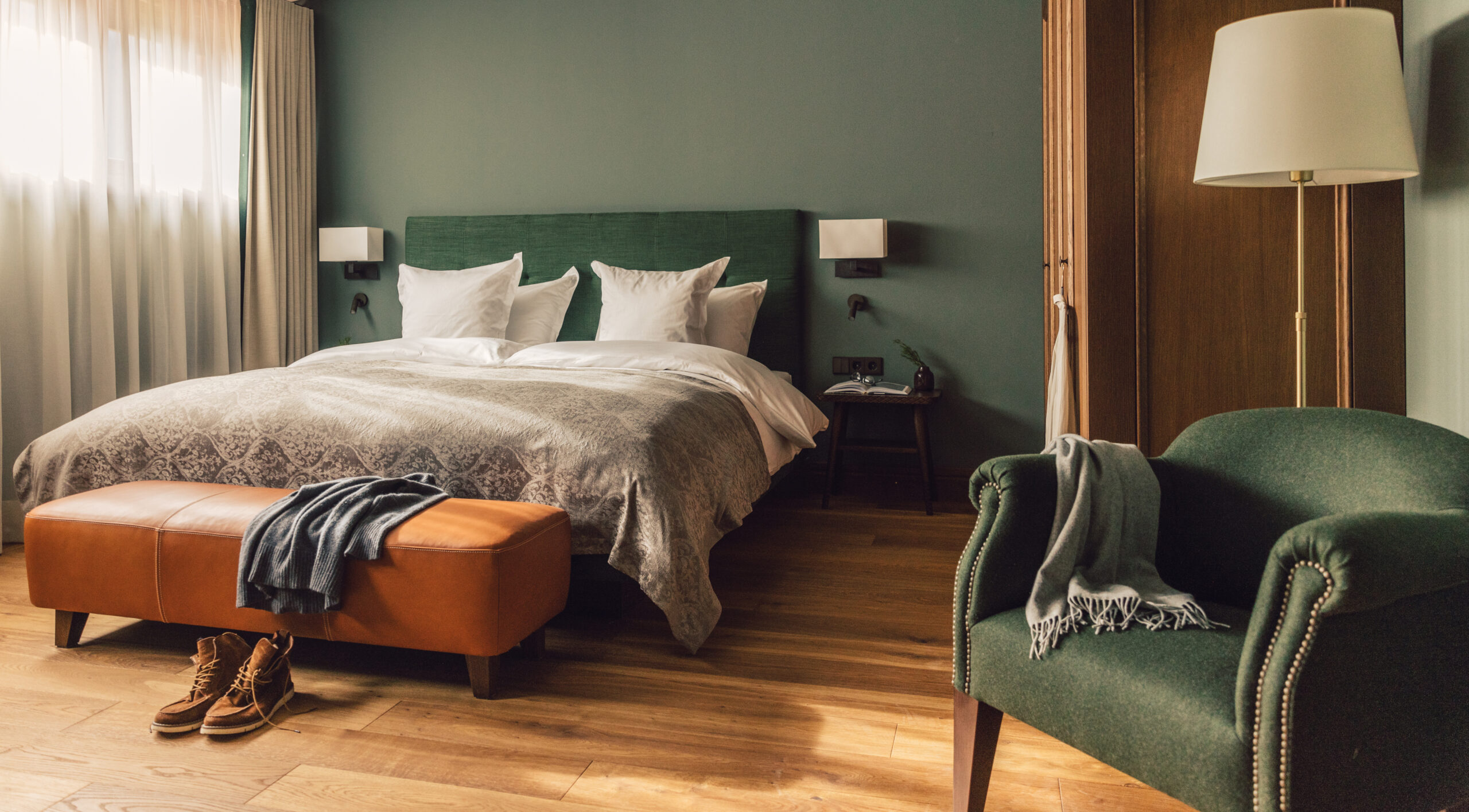 Zimmer im Posthotel Taube in Schruns