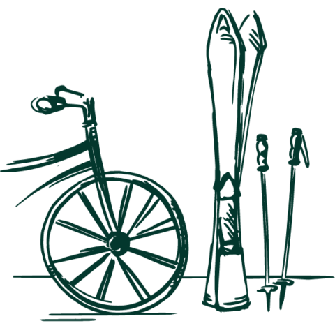 Rad-Ski-Raum im Posthotel in Schruns